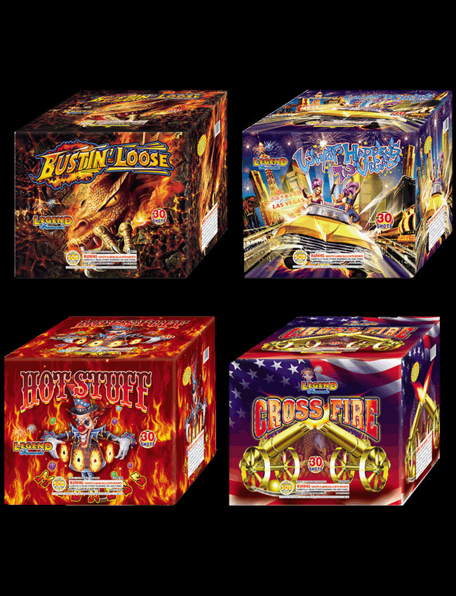 Asst 500 Gram Cakes 30 shot